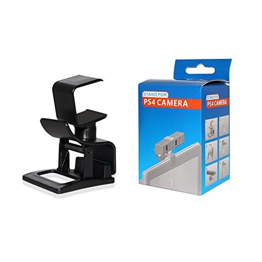 OSTENT TV Clip Mount Stand Holder for Sony PS4 Eye Camera Sensor [video game]