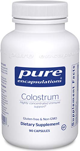 Pure Encapsulations - Colostrum - 40% IgG Highly Concentrated Immune Support - 90 Capsules