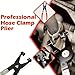 Professional Hose Clamp Kit, 2026 Upgraded 4pcs Hose Clamp Pliers, Automotive Connector Removal Tool, Fuel Line Disconnect & Dismounting Tool Set, For Radiator, Heater Hose Removal (4PC)