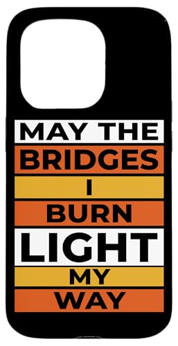May The Bridges I Burn Light My Way 70s �X�g���C�v �X�}�z�P�[�X iPhone 15 Pro �p