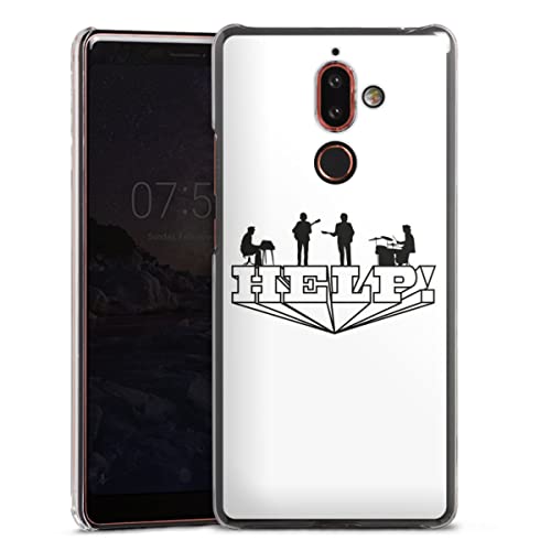 DeinDesign Coque Compatible avec Nokia 7 Plus Étui Housse The Beatles Help! Rock ‘n’ Roll - Les Beatles, Paul McCartney, John Lennon, RIngo Starr, George Harrison DeinDesign Coque Compatible avec Nokia 7 Plus Étui Housse The Beatles Help! Rock 'n' Roll