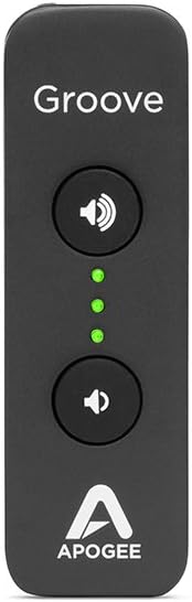 🔥 Flash Sale Apogee GROOVE - Portable USB Headphone Amp and DAC, Bus Powered for Mac and PC, Made in USA