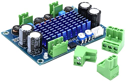 REES52 High Power Digital HiFi Power Amplifier Board 2 * 120W XH-M572 TPA3116D2 Chassis Dedicated Plug-in Input 5V 24V 28V Output 120W-picture-11