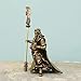 XIALON Antique Brass Statue Guan Gong War God Buddha Tabletop Decoration Handicrafts