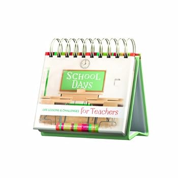 Spiral-bound School Days For Teachers Perpetual Calendar Book