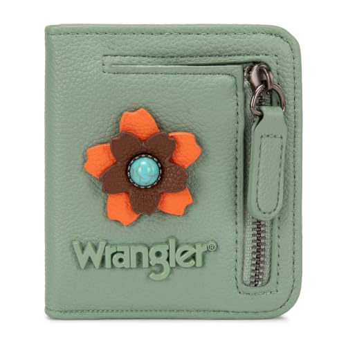 Image of Montana West X Wrangler Small Wallets Woman Slim Thin Wallet Card Cases Money Organizer Cute Wallets Women with Rfid Lining