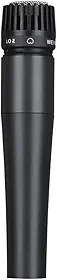 wm57 Microfone Dinâmico Estilo Clássico Vocal Clássico Instrumento de Áudio Dinâmico Profissional Dinâmico Cardioide Unidirecional - para instrumentos, bateria, percussão, vocais (não inclui cabo)
