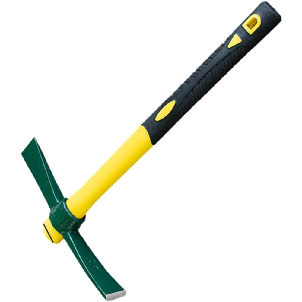 Pioche de jardin en acier forgé traditionnel de 15 pouces