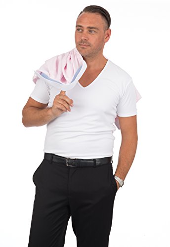 Mens All-Over Sweatproof Undershirt 2.0 with 3X Larger Underarm Membrane3