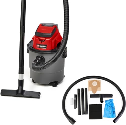 Einhell Akku-Nass-Trockensauger TC-VC 18/15 Li-Solo Power X-Change (Lithium-Ionen,...