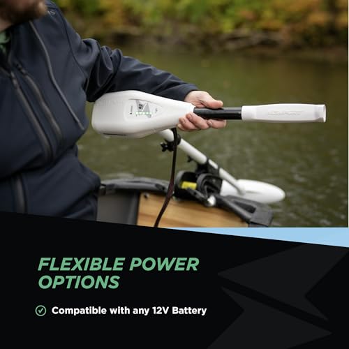 Newport 23M1000098 L-Series 86Lb Thrust Transom Mounted Saltwater Electric Trolling Motor W/Led Battery Indicator thumb #6