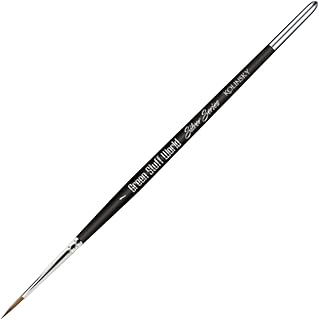 Green Stuff World for Models and Miniatures Silver Series Kolinsky Brush - Size 1 (2354)