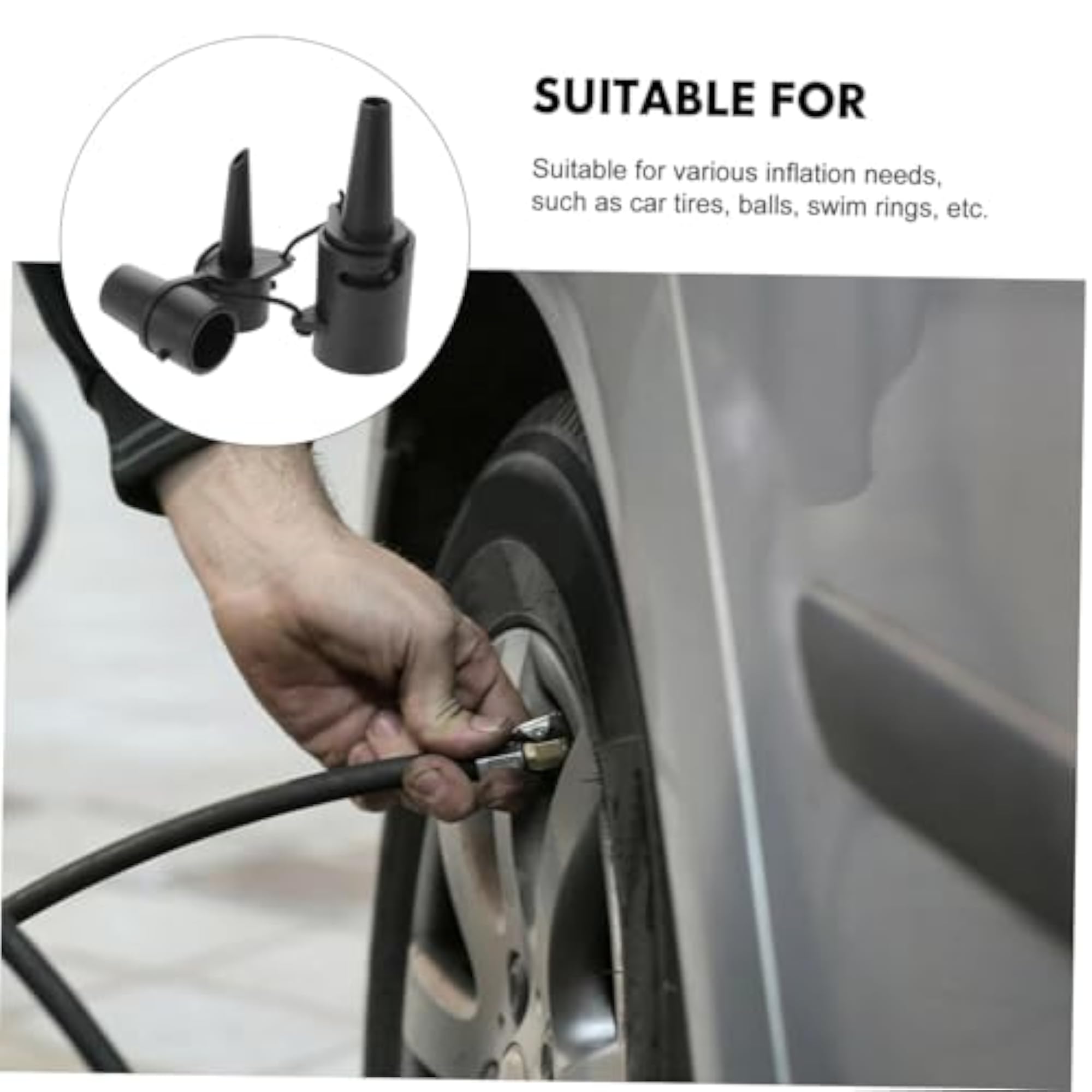 Inflatable Nozzles Adapter Kit Versatile Attachments