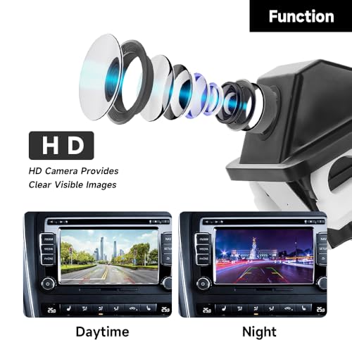 Image of Rear View Back Up Wide Angle Camera Park Assist Reverse Camera - Compatible for Hyundai Elantra Coupe 2014 GS 2.0L L4 - Gas - Replace Part 957503X410