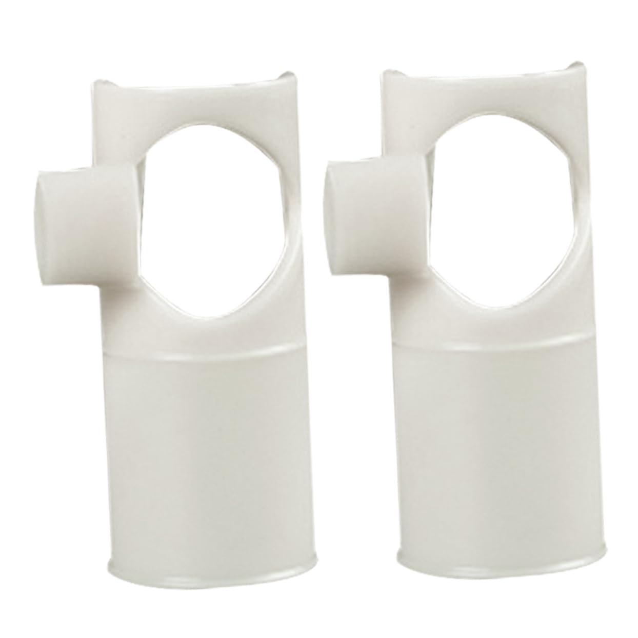 GOOHOCHY 2pcs Flute Mouthpiece Aid Durable Beginner Flute Blower Accessory for Effortless Playing for Sharing with Friends and Learners