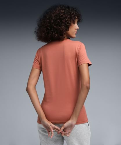 Image of Puma Women Cotton Letter Print Regular Fit Tees