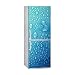 Arte del refrigerador puerta de la cubierta del papel pintado 3D auto adhesivo Lavavajillas Nevera Freeze Etiqueta Niños Decoraciones (Size : 60x66cm 24x26inch)