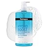 Neutrogena Hydro Boost Fragrance Free Hydrating Gel Facial Cleanser with Hyaluronic Acid, Daily Foaming Face Wash & Makeup Remover, Gentle Face Wash, Non-Comedogenic, 16 fl. oz