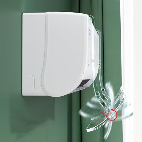 Déflecteur d'air climatisé guide escamotable transparent pour hôtel - 4