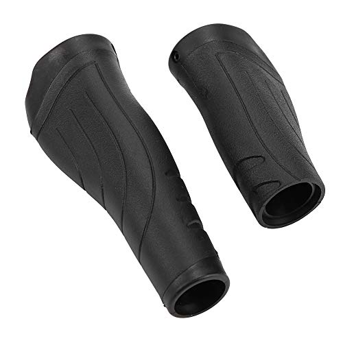 VGEBY1 Bicycle Bar Grips, Ergonomic Non-Slip Rubber Short & Long Handlebar Protector Cycling Grips Accessory for MTB Bicycle Mountain Downhill (1*long+1*short) - Image 2
