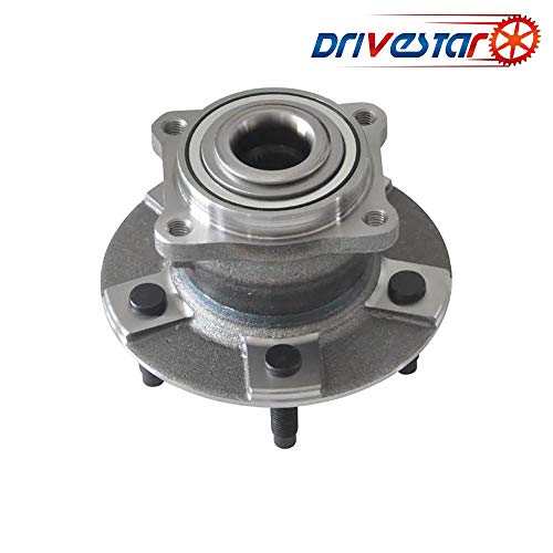[Pair]Drivestar 512230 Rear Heavy Duty Wheel Hub & Bearing Assembly Passenger & Driver Side For Chevy Equinox 2005, 06 Pontiac Torrent 02 03 04 05 06 07 Saturn Vue(W/O Abs) #TOP1