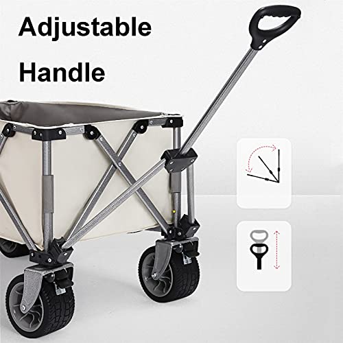 Garden Trolley Draagbaar Reiskarretje, Het Karretje Van De Huistuin, Afneembare En Wasbare Oxford-stof, 120 Kg… - Image 6