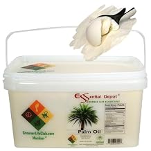 Essential Depot Palm Oil - RSPO Certified - Sustainable - Food Safe - 7 lb - Greener Life Club Box