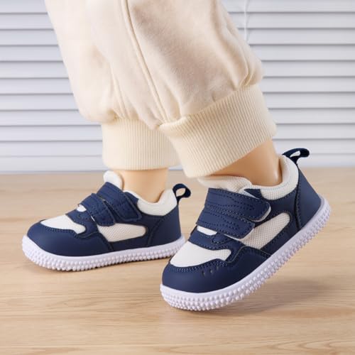 Image of BMCiTYBM Baby Shoes Boy Girl Infant Sneakers Non-Slip First Walkers 6 9 12 18 24 Months