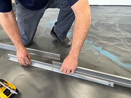 18 FT Heavy-Duty Steel Garage Door Reinforcement Bracket - Made in The USA - Prevents Bending, Sagging & Cracking