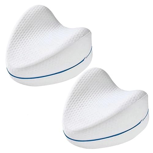 kit 2 Almofadas Travesseiro Ortopédico Para Pernas Joelhos Coluna Quadris Articulações Gravidez