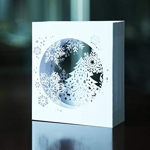 HonourHope 3D Pop Up Christmas Cards Birthday Greeting Cards with Envelope Cover