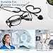 Healthible X-ray Lead Glasses Protection, Black 0.75 MMPB, Medical Protective Equipments with Edge Protection