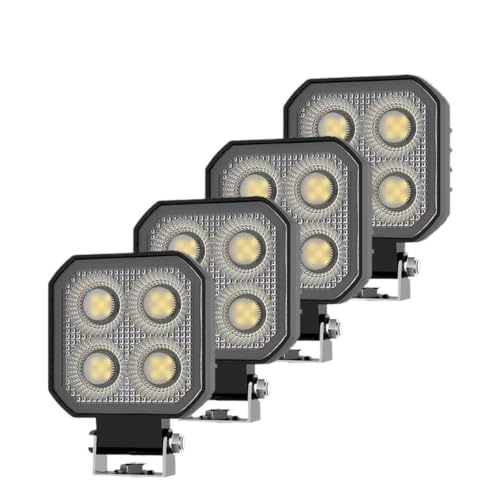 Projecteurs LED rectangulaires 3 pouces 18W pour éclairage additionnel de bateau