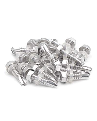 Vis auto-foreuses hexagonales IMScrews en acier inoxydable 410 durable - 6