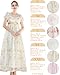 NSPSTT Golden Regency Dresses for Women Plus Size Victorian Ball Gown with Long White Gloves L