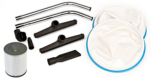 INDUSTRIESAUGER inkl. Fahrbahndüse, drei Schläuche, Saugschlauch-Längen