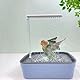 Zinueen Automatische Vogeldusche für Wellensittich Käfig - Vogel Badehaus mit Vogelbadewanne - Multifunktionale Vogel Dusche für Sittiche und Papageien