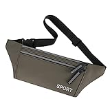 Género: mujer Lunares para mujer, talla para hombre y bolsa de deporte al aire libre, bolsa de fitness de cintura lona de color negro