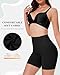 BESTENA Shapewear Shorts,Mid-Waist Body Shaper Shorts Thigh Slimmer, Womens Shapewear Tummy Control,Seamless Shapewear for Under Dresses