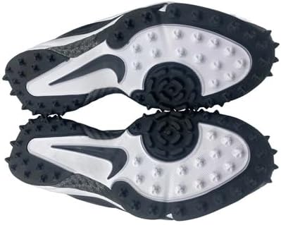Nike Vapor Pro 3/4 Destroyer Mid Men's Football Turf Cleats White Black Grey 527879-100 Size 18 M US