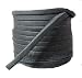 Lace Lacing Leather Topgrain Black 12 Feet 2 Pieces