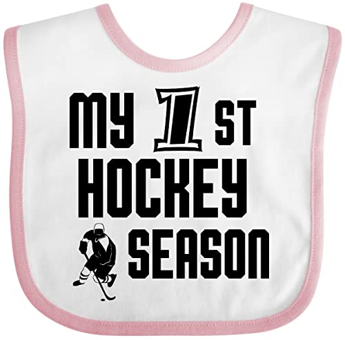 inktastic My 1st Hockey Season Baby Bib