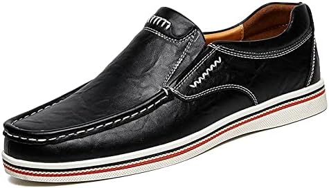 mens loafer dress shoes black