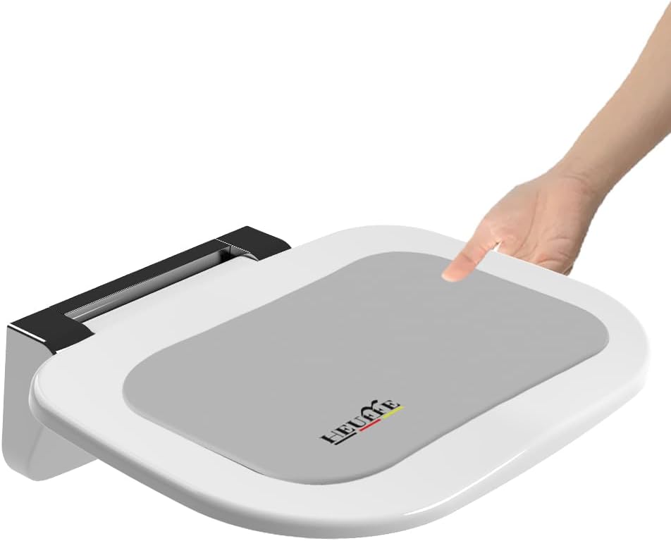 EcoSpa Elegance Bathroom Mobility Aid • Wall Mounted Folding Shower