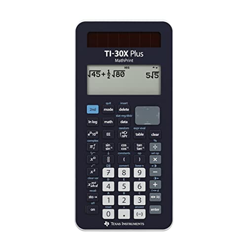 CALCUSO Basic Set Dark Gray with Calculator TI-30X Plus Mathprint, Dark grey - Image 2