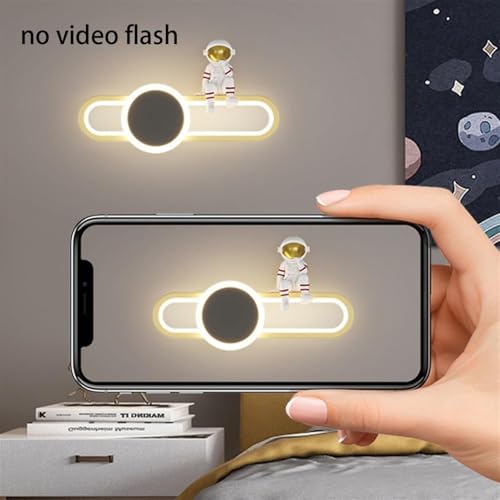 Lámpara de pared de astronauta infantil con iluminación LED regulable en tres tonos 6