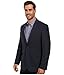 Kenneth Cole REACTION Men's Slim Fit Suit Separate Blazer (Blazer, Pant, and Vest), Blue, 38 Short