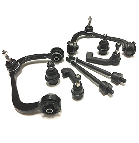 8 Pc Suspension Kit Inner & Outer Tie Rod Ends/Upper Control Arms And Ball Joints Assembly/Lower Ball Joints #TOP1