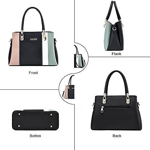 Image of KURGOOL Women Purses and Handbags Top Handle Satchel Shoulder Bags Messenger Tote Bag for Ladie