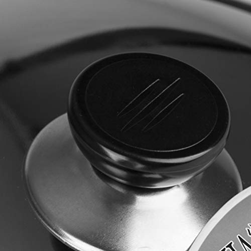 Doitool Universal Pot Lid Cover 34Cm- Stainless Steel Universal Lid With Heat Resistant Knob- Universal Pan Lid Wok Lid Replacement Lids For Frying Pan Pots And Cookware ( Randomtop Bead Style ) #TOP2